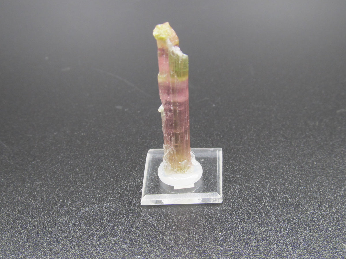 Tourmaline Elbaïte verte et rose - Intiga mine, Minas Gerais – Brésil