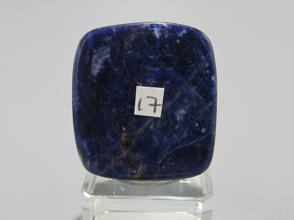 34,15 Cts. 100% Naturel Sodalite Bleue Ovale Cabochon Pierre Précieuse 34,15 Cts. 100% Naturel Sodalite Bleue Ovale Cabochon Pierre Précieuse