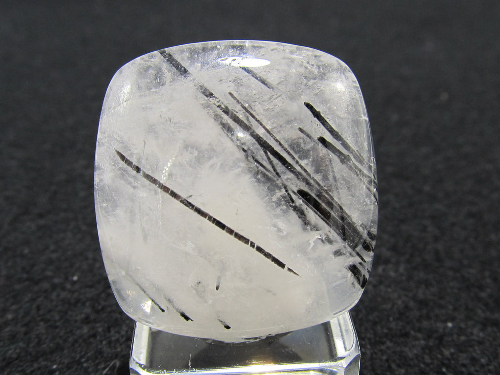 cabochon quartz tourmaline